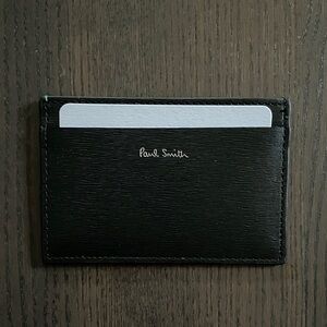 Paul Smith Elegant Black Card Holder